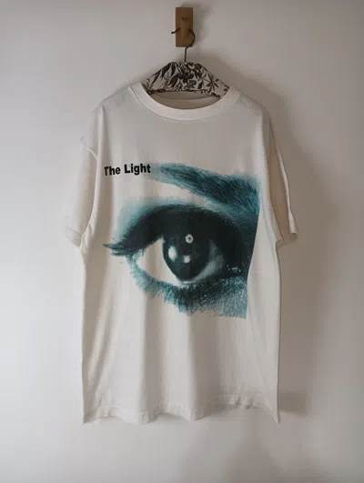 Pre-owned Saint Michael Eye Tee In White
