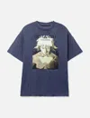 Saint Michael Ghost In The Shell T-shirt In Blue