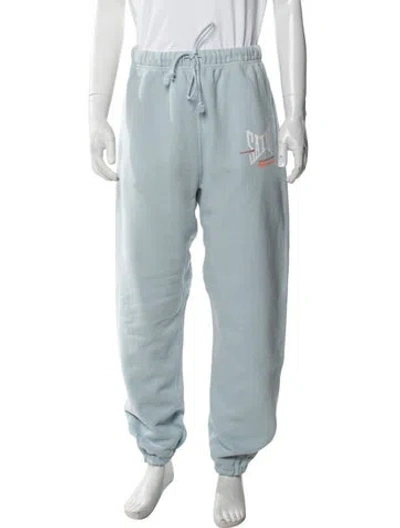 Pre-owned Saint Michael Graphic Print Pajama Bottoms W/ Tags In Blue