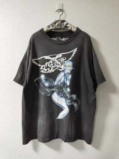 Pre-owned Saint Michael Hajime Sorayama Tee In Black