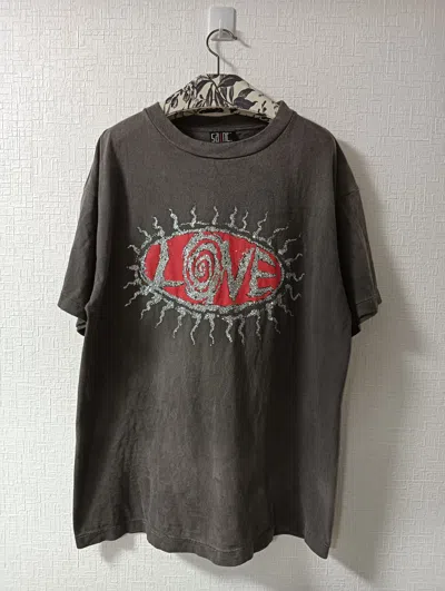 Pre-owned Saint Michael Love Tee In Black