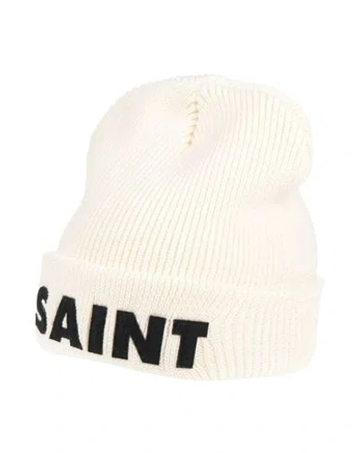 Saint Michael Man Hat Ivory Size Onesize Wool