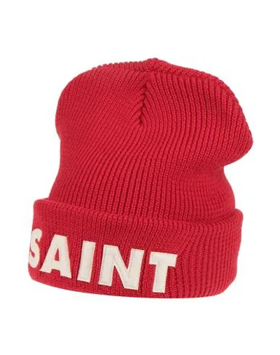 Saint Michael Man Hat Red Size Onesize Wool