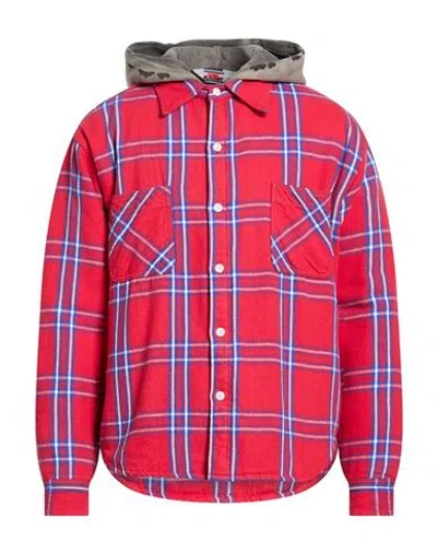 Saint Michael Man Jacket Red Size L Cotton