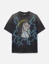 Saint Michael Maria Short Shirt T-shirt In Gray