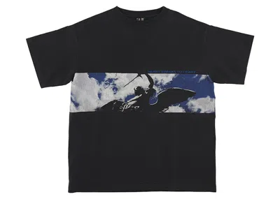Pre-owned Saint Michael Men's  Sky T-shirt In Black