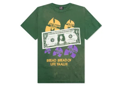 Pre-owned Saint Michael Men's  X Sean Wotherspoon Clan Short Sleeve T-shirt In Green