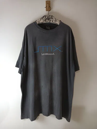 Pre-owned Saint Michael Playstation Tee In Black