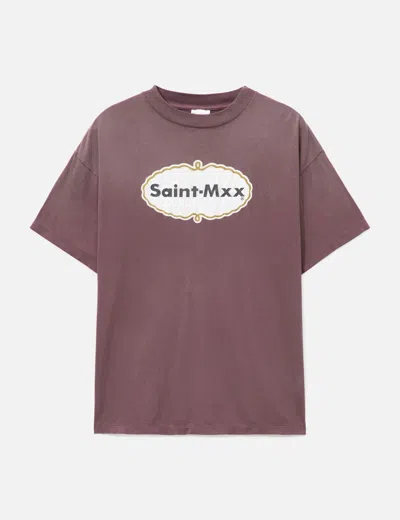 Saint Michael Saint Mxx Short Sleeves T-shirt In Brown