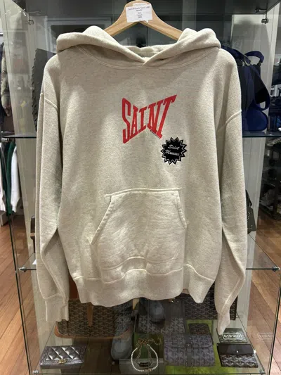 Pre-owned Saint Michael ‘saint' Sweatshirt In Gray