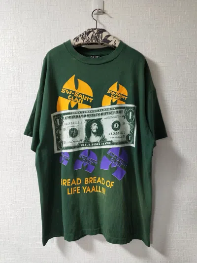 Pre-owned Saint Michael Sean Wotherspoon Clan Tee In Green