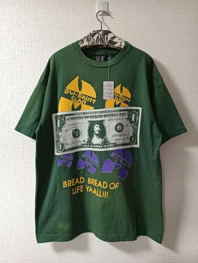 Pre-owned Saint Michael Sean Wotherspoon Clan Tee In Green