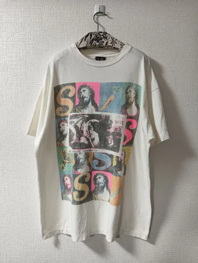 Pre-owned Saint Michael Sean Wotherspoon Veges Tee In White
