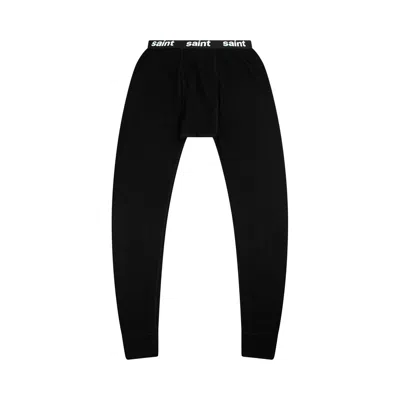 Pre-owned Saint Michael Thermal Pants 'black' | Men's Size S