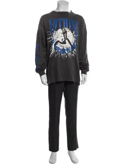 Pre-owned Saint Michael Vintage Nothing Imp T-shirt In Grey