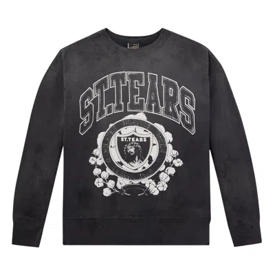 Pre-owned Saint Michael X Denim Tears Crewneck 'black'