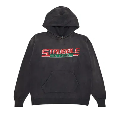 Pre-owned Saint Michael X Denim Tears Struggle Hoodie 'black'