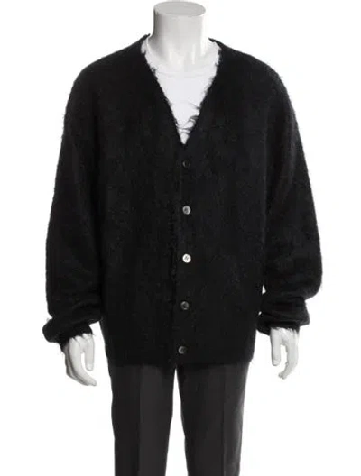 Pre-owned Saint Mxxxxxx 2023 V-neck Cardigan In Black