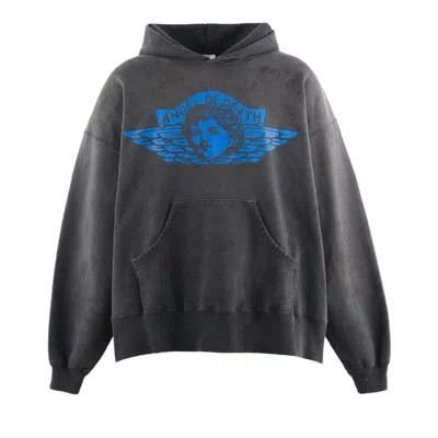 Pre-owned Saint Mxxxxxx Angel Hoodie 'black' | Men's Size Xl