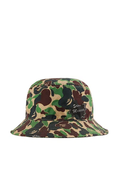 Saint Mxxxxxx Ap Bucket Hat In Green