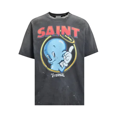 Pre-owned Saint Mxxxxxx Baby Michael Tee 'black' | Men's Size S