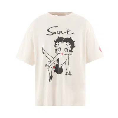 Pre-owned Saint Mxxxxxx Betty T-shirt 'white' | Men's Size L