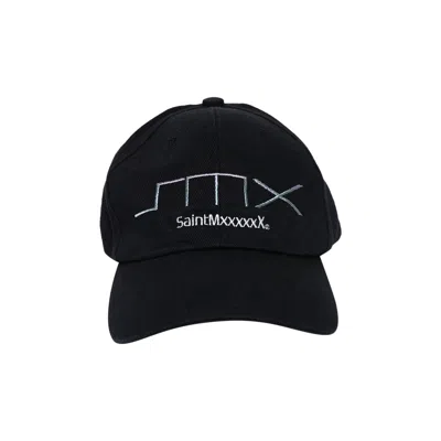 Pre-owned Saint Mxxxxxx Cap 'black' | Men's Size Onesize
