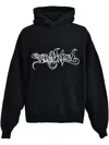 Saint Mxxxxxx Cotton Hoodie In Black