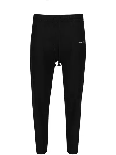 Saint Mxxxxxx Cotton Sweatpants In Black