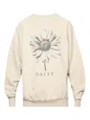 Saint Mxxxxxx Daisy-print Sweatshirt In Neutral
