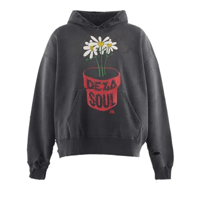 Pre-owned Saint Mxxxxxx De La Soul Hoodie 'black' | Men's Size L