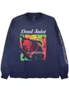 Saint Mxxxxxx Dead Saint Sweater In Blue