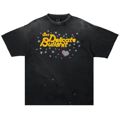 Pre-owned Saint Mxxxxxx Delicate Bullshit Tee 'black' | Men's Size Xxl