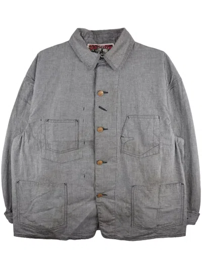 Saint Mxxxxxx Denim Jacket In Blau
