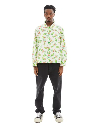 Saint Mxxxxxx Denim Tears Boxer Coach Jacket In Multi