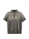 Saint Mxxxxxx Grey Solid Sweatshirt In Gray