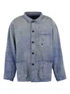 Saint Mxxxxxx Distressed Shirt In Blue