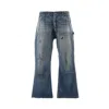 Saint Mxxxxxx Double Knee Duck Pants In Black