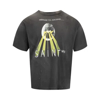 Pre-owned Saint Mxxxxxx Egg Tee 'black' | Men's Size Xl