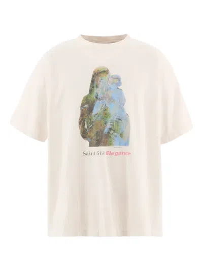 Saint Mxxxxxx Elegance T-shirt In White