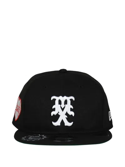 Saint Mxxxxxx Embroidered Baseball Cap In Black