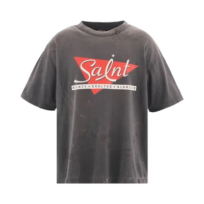 Pre-owned Saint Mxxxxxx Ff Short-sleeve Tee 'black' | Men's Size M