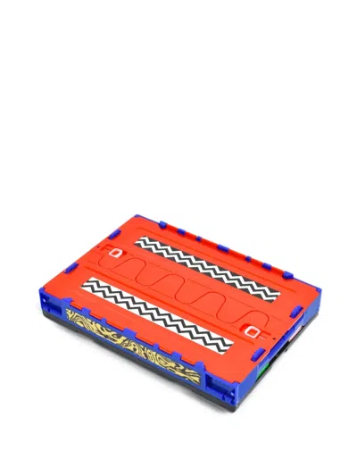 Saint Mxxxxxx Foldable Storage Box In Red