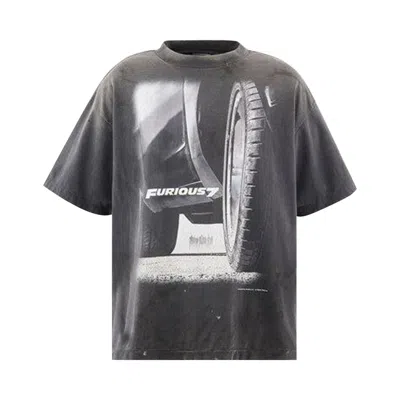 Pre-owned Saint Mxxxxxx Furious 7 Short Sleeve Tee 'black' | Men's Size Xxl