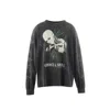 Saint Mxxxxxx X Ghost In The Shell Printed Cotton Top In Black