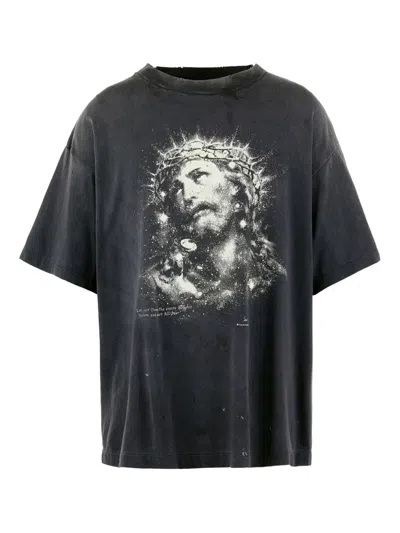 SAINT MXXXXXX GRAPHIC-PRINT T-SHIRT