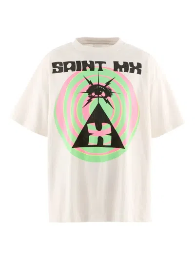 Saint Mxxxxxx Graphic-print T-shirt In White