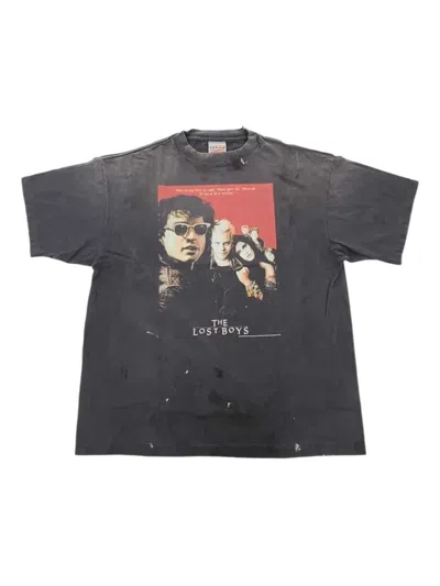 Saint Mxxxxxx Graphic-print T-shirt In Black