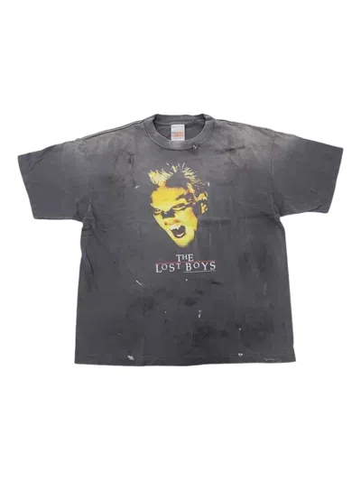 Saint Mxxxxxx Graphic-print T-shirt In Black