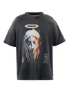 Saint Mxxxxxx T-shirt Mit Grafischem Print In Schwarz